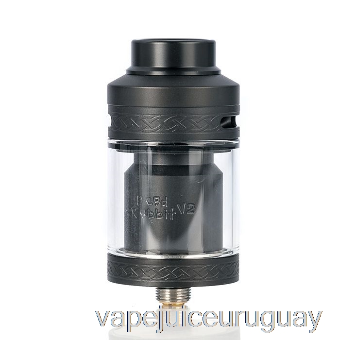 Hellvape Dead Rabbit V2 25mm Rta Mate Negro Completo Vape Uruguay